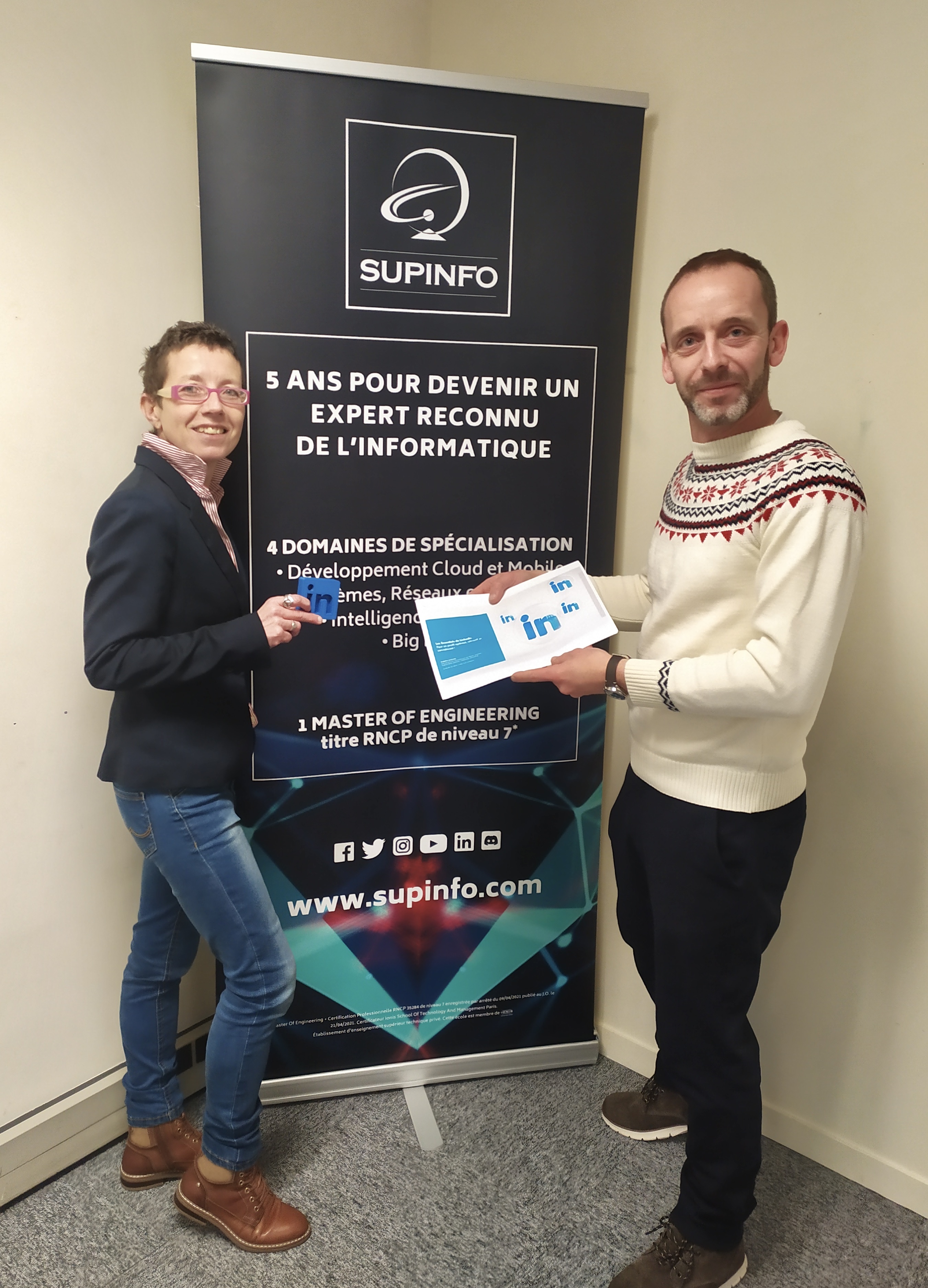 SUPINFO Caen masterclass Marina Rogard