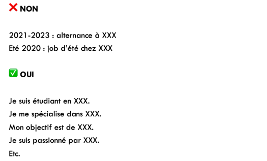 Etudiants LinkedIn Marina Rogard