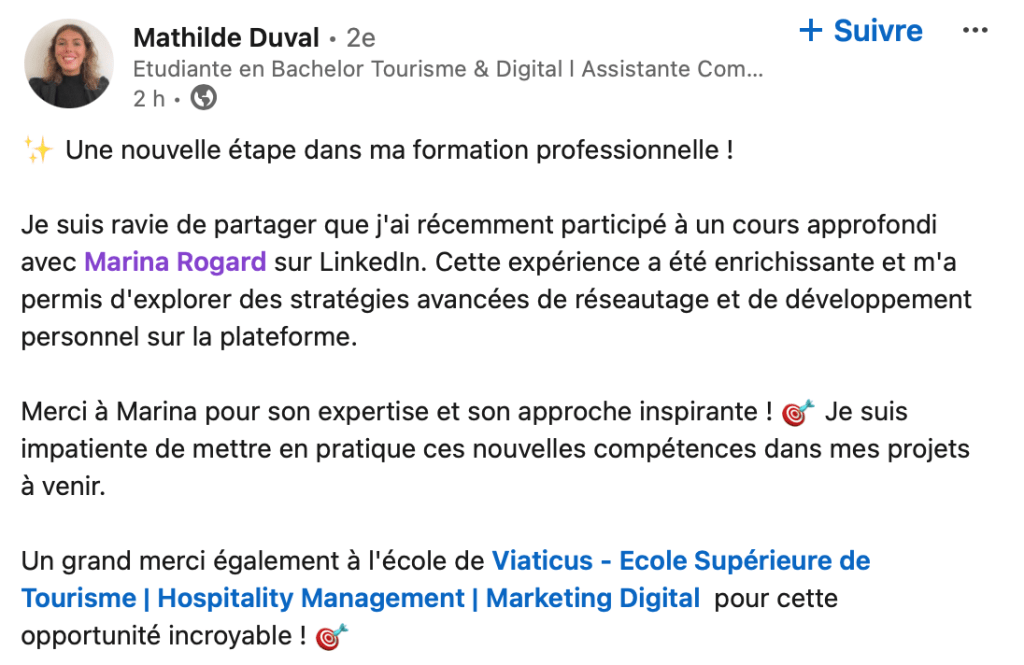 Masterclass LinkedIn - Viaticus