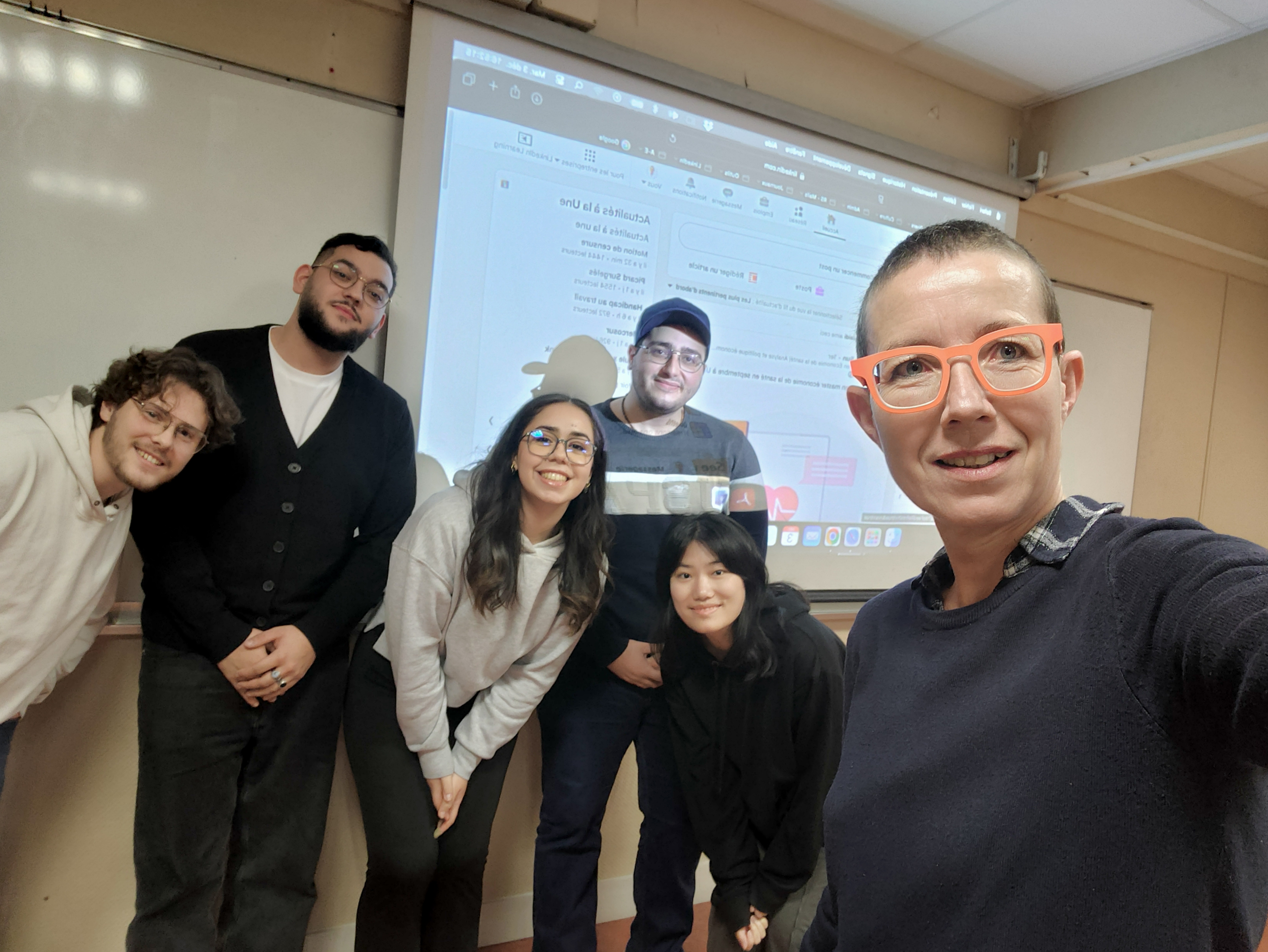 Étudiants Université Paris Cité LinkedIn